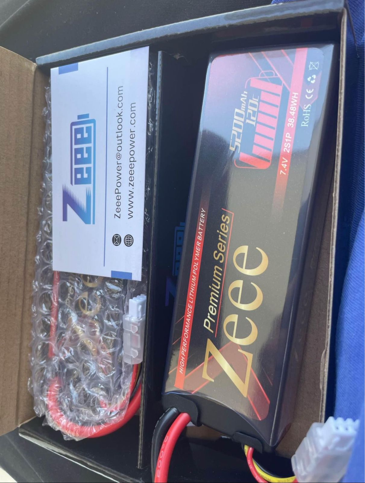 NUEVO Baterias Lipo Zeee 5200mah 120c