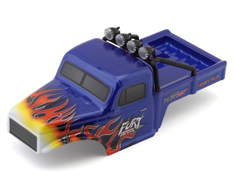 USADO Furitek FX118 Furry Wagon Body (Blue) (sin faros de arriba)